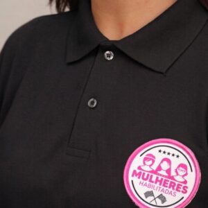 Polo Feminina - Preta