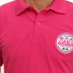 Polo Masculina - Pink